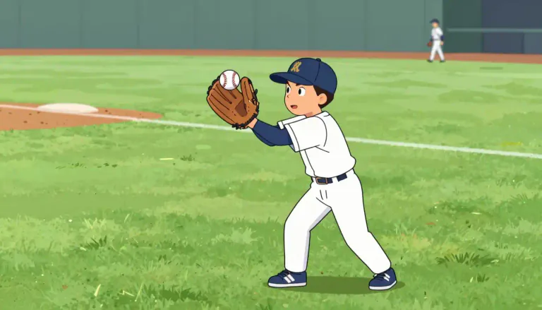 Visual representation of "fielder" - In sports such as baseball or cricket, a fielder is a player who is positioned to catch the ball.