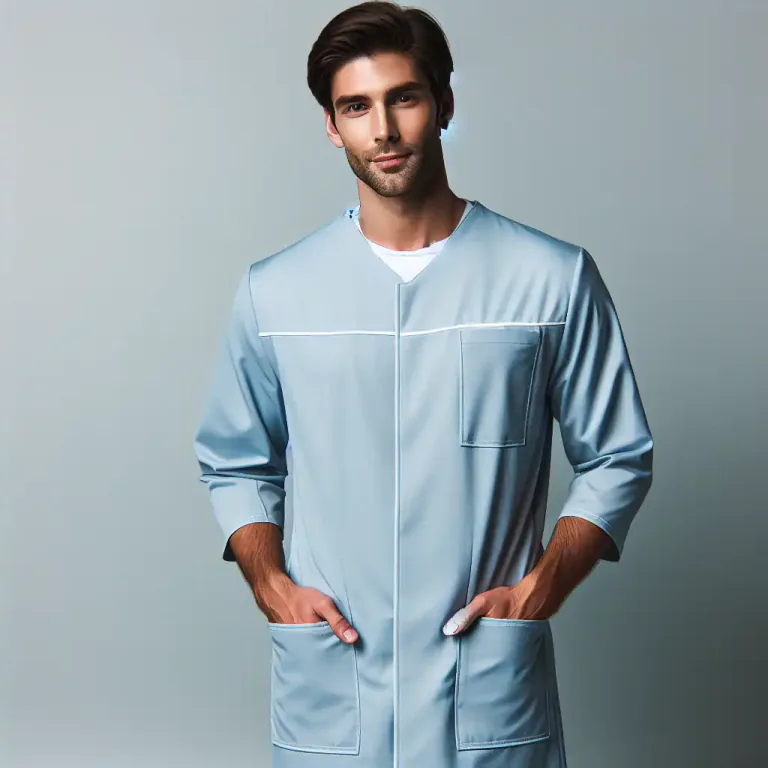 Visual representation of "tunic" - A short coat or jacket reaching to the hips, typically worn as a uniform.
