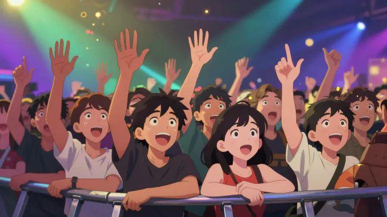 Visual representation of "fevered" - Someone or something is very excited or energetic