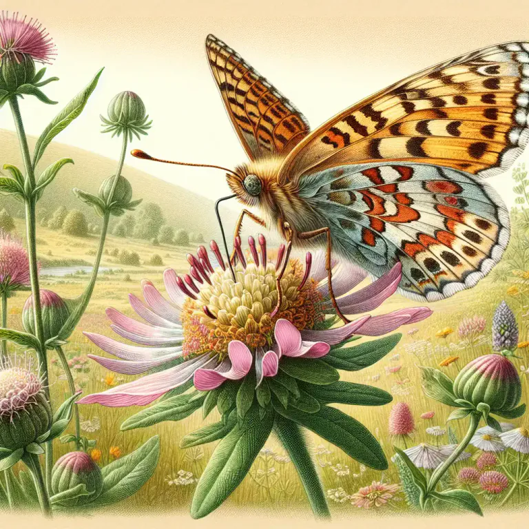 Visual representation of "proboscis" - In some insects, a long, thin structure that is used for feeding