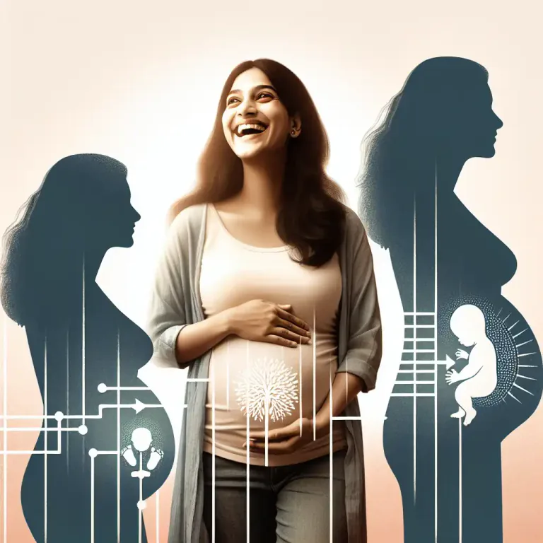 Visual representation of "trimester" - In pregnancy, it is three periods of three months each.