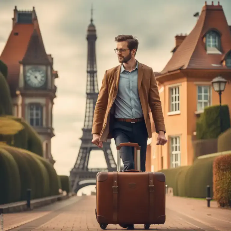 Visual representation of "have come a long way" - To have travelled or moved a significant distance