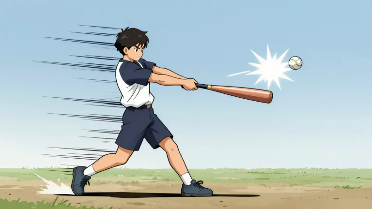 Visual representation of "strike" - To hit something or someone