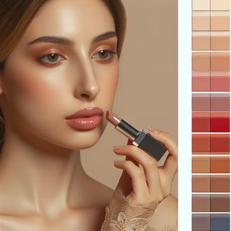 Visual representation of "nude" - Colors that look like skin tones