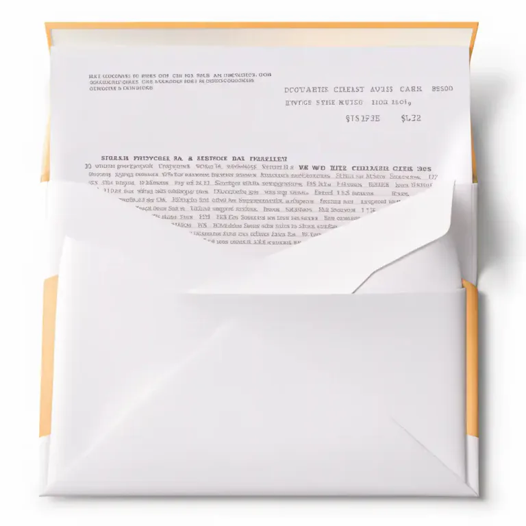 Visual representation of "enclose" - To place something inside an envelope along with a letter