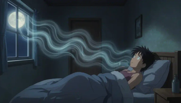 Visual representation of "unearthly" - Something that is very strange and not natural.
