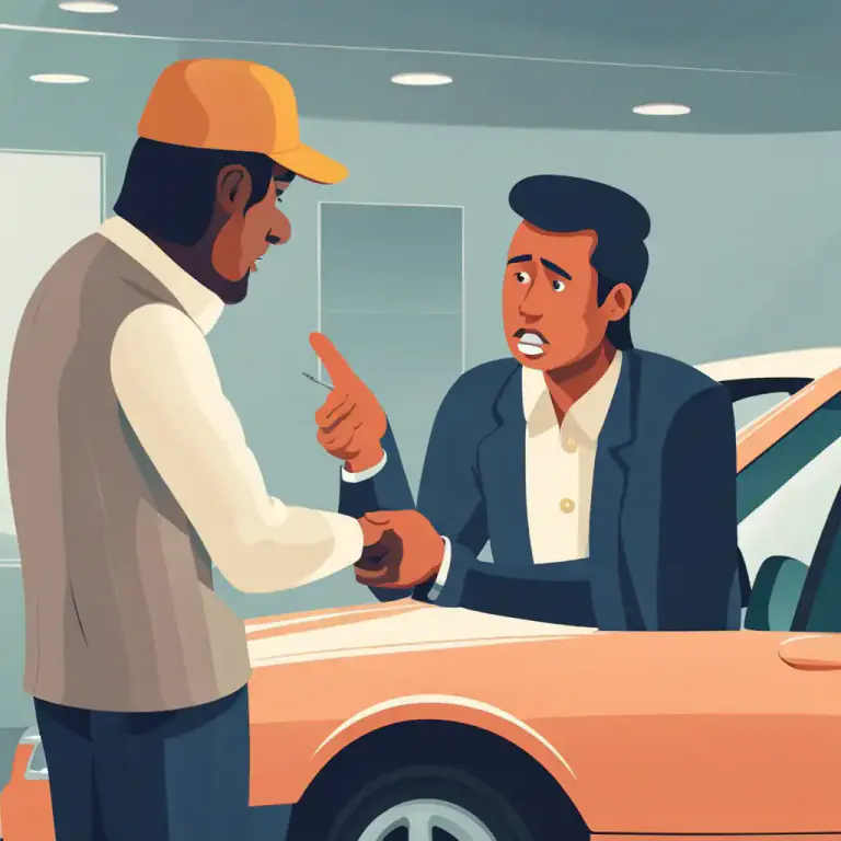 Visual representation of "bargain" - To negotiate or argue for a better price or terms.