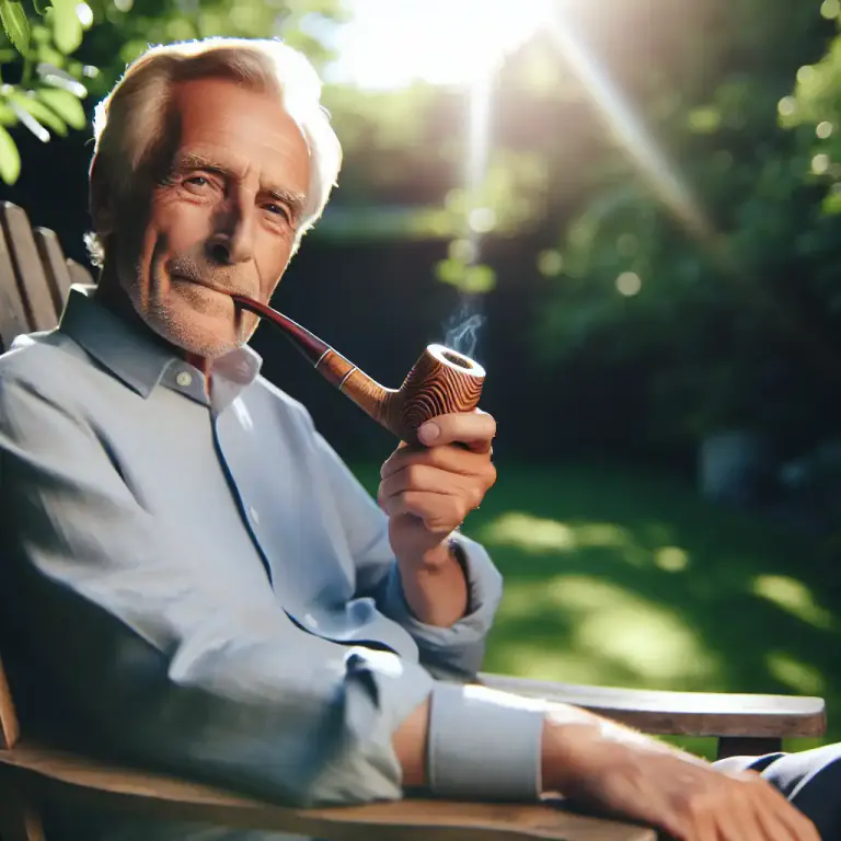 Visual representation of "corncob" - A pipe for smoking, made from the core of a corn ear.