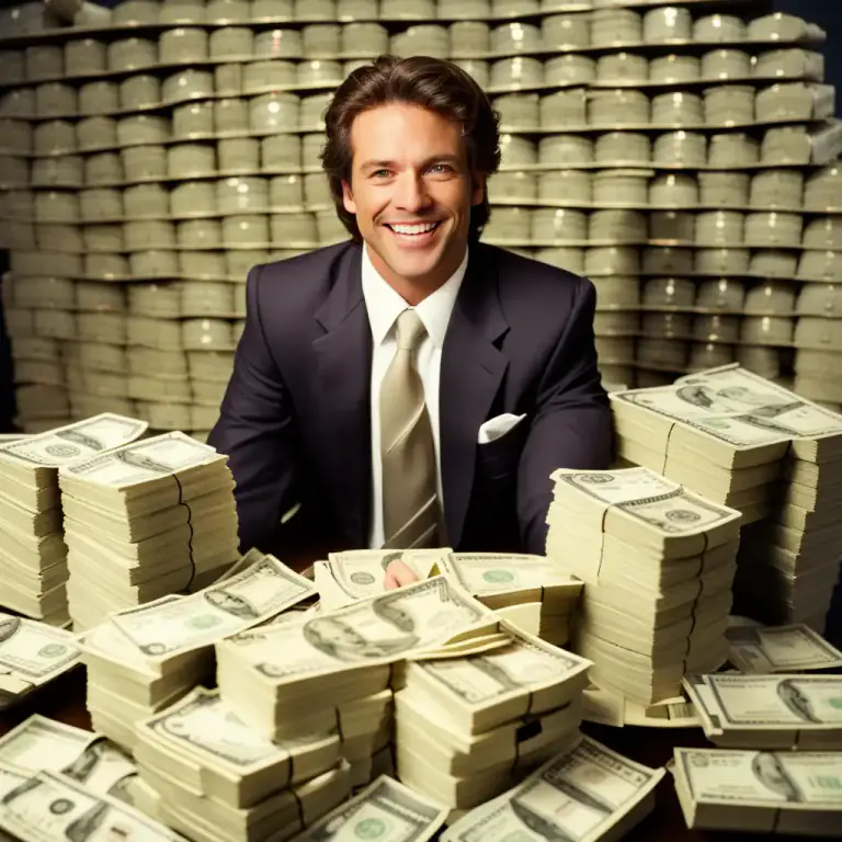 Visual representation of "dough" - Money