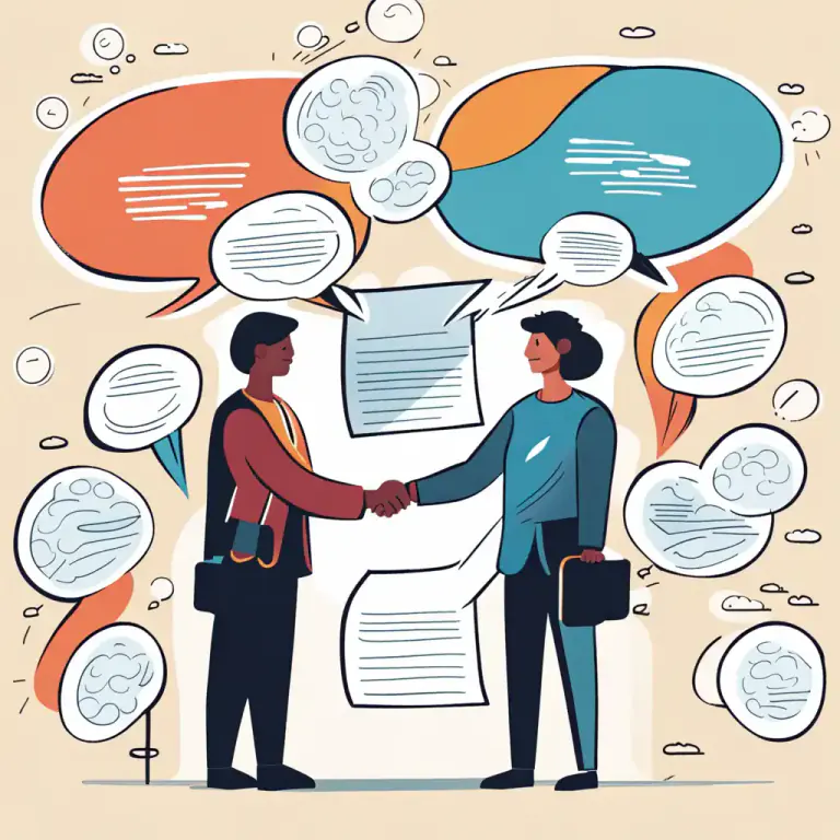Visual representation of "set aside" - To ignore or forget about a disagreement, argument, or difference in order to achieve something
