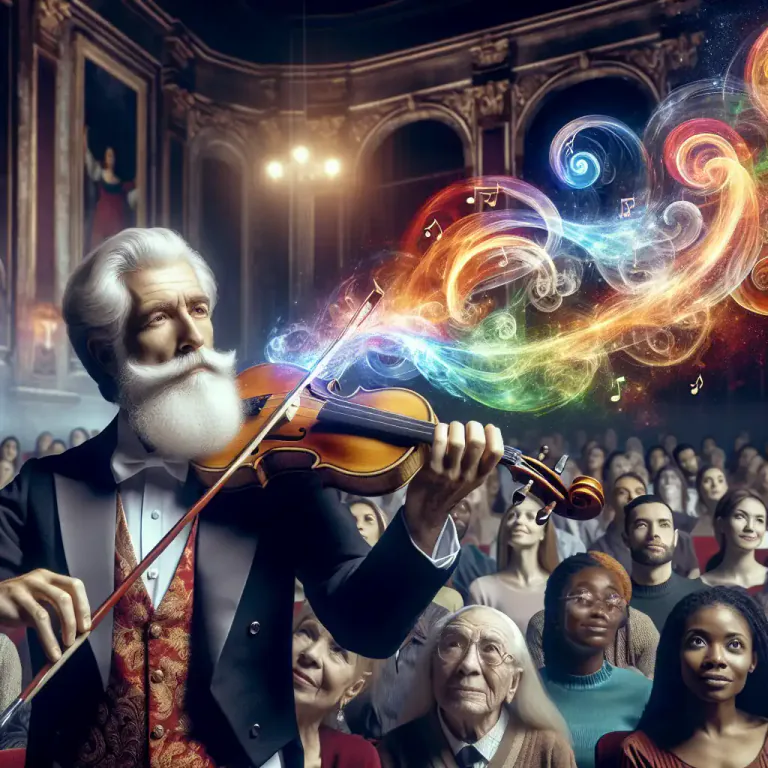 Visual representation of "caprice" - A musical piece of full of unexpected twists and turns