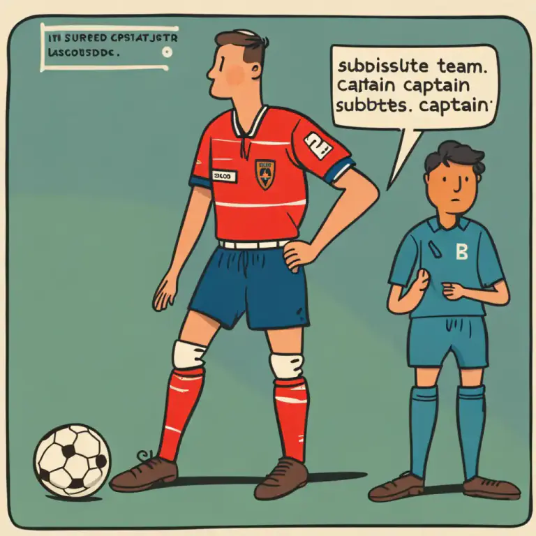 Visual representation of "substitute" - A person who plays for another who is injured or unable to play in a sports team.