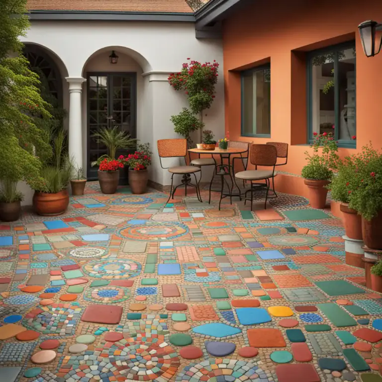 Visual representation of "pavement" - A surface covered with flat stones or bricks