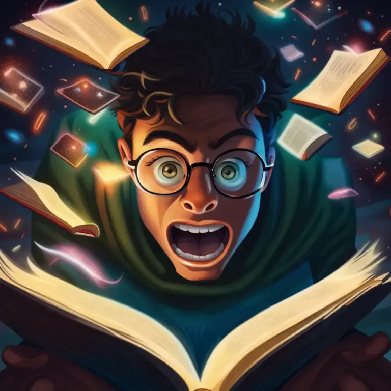 Visual representation of "bring something alive" - To make something seem real or alive by describing it or showing it in a very clear, detailed, and exciting way.