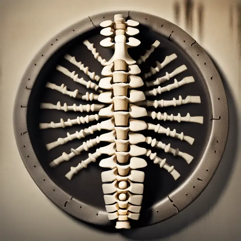 Visual representation of "disc" - A part of your spine