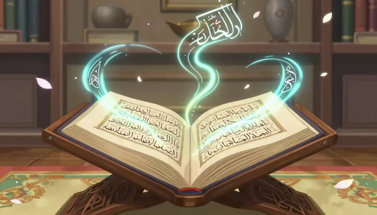 Visual representation of "qur'an" - The Qur'an employs a unique style of language that includes poetry and rhetoric, making it central to Arabic literature.
