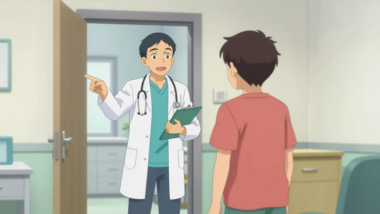 Visual representation of "referral" - The act of directing someone to a different place or person for information, help, or action, often to a person or group with more knowledge or power