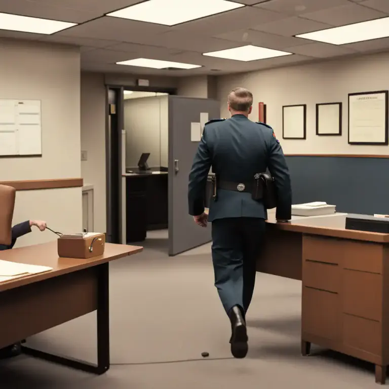 Visual representation of "detach" - remove or dismiss someone from a position or role