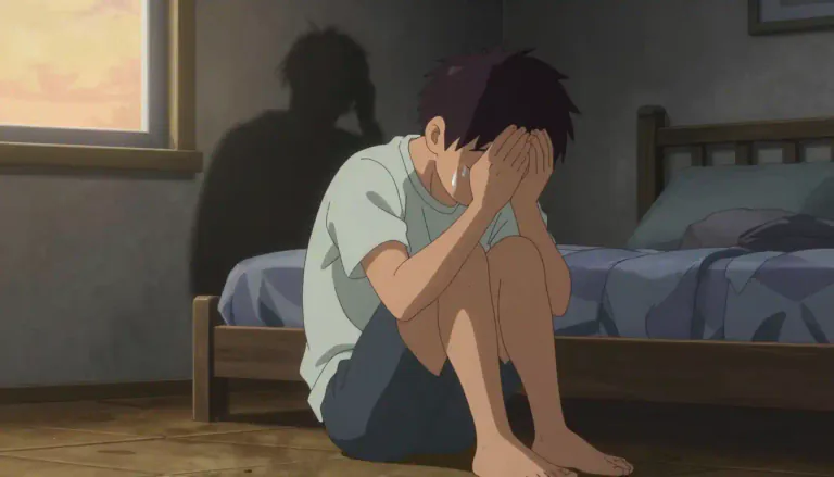 Visual representation of "suicidal" - Thinking about ending your own life or wanting to do it.