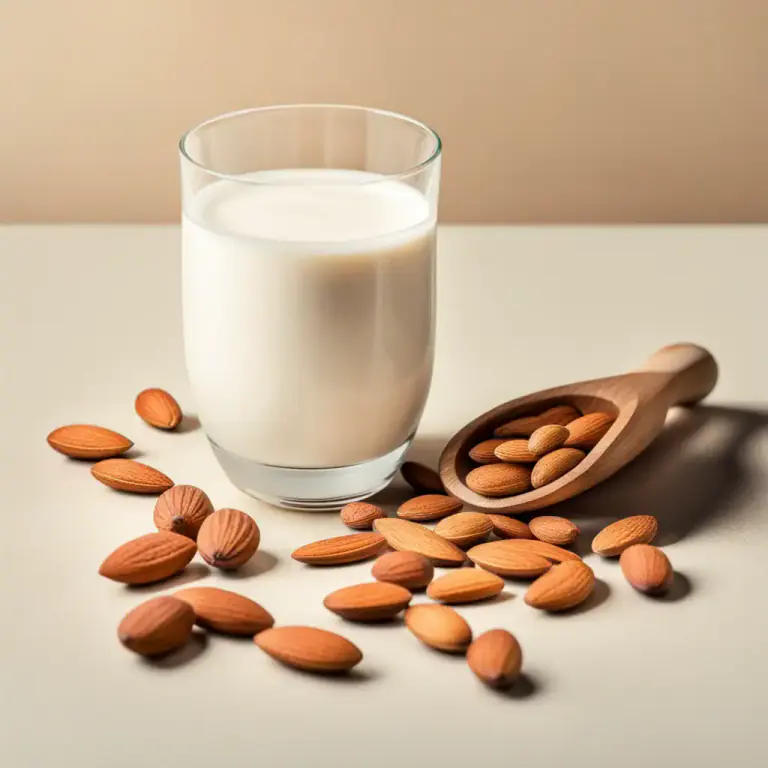 Visual representation of "milk" - A type of juice produced from plants, nuts or fruits like almonds, coconuts or soya beans