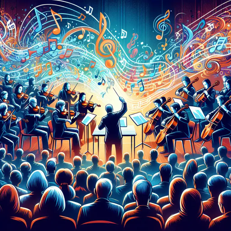 Visual representation of "vivace" - In music, used to describe a brisk and lively tempo