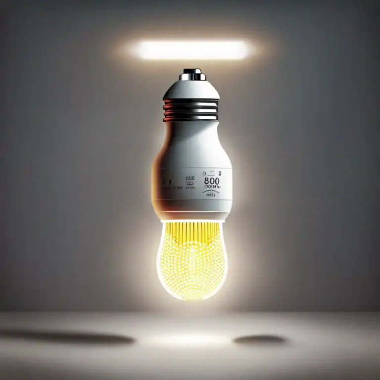 Visual representation of "lumen" - A unit of light intensity