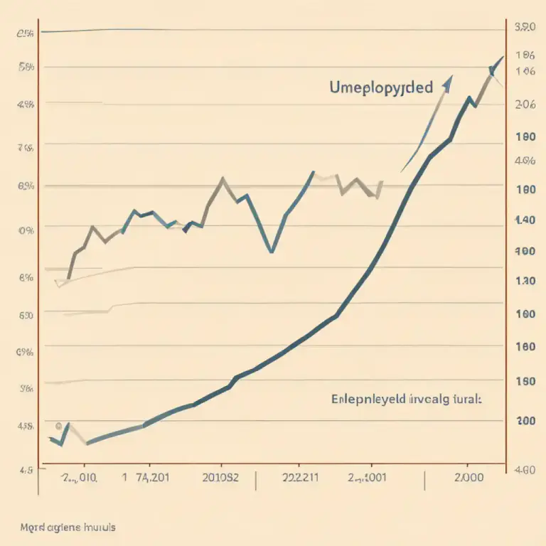 Visual representation of "uprising" - A sudden increase or growth