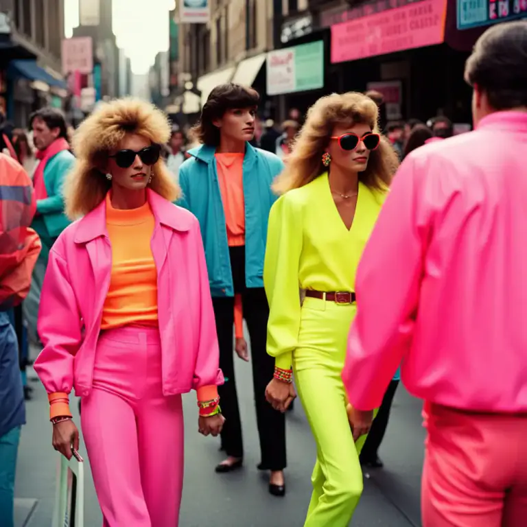 Visual representation of "be all the rage" - to be very popular or fashionable