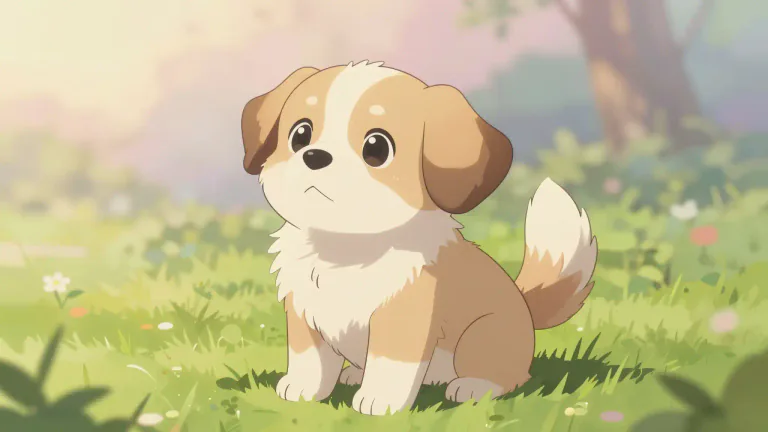 Visual representation of "adorable" - Very charming or cute