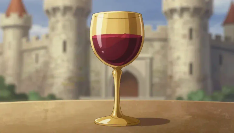 Visual representation of "goblet" - A type of cup usually used for drinking wine, often has a stem