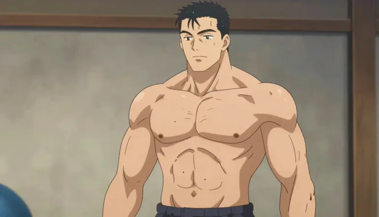 Visual representation of "sinewy" - Having strong, lean, muscular body or parts