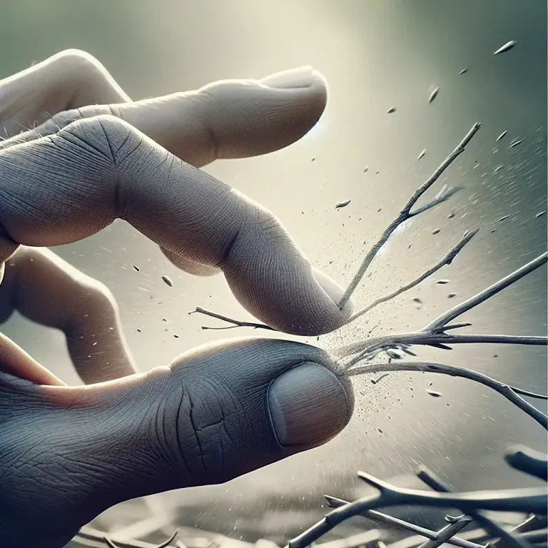 Visual representation of "snap your fingers" - To do something, or have something happen, suddenly and quickly.