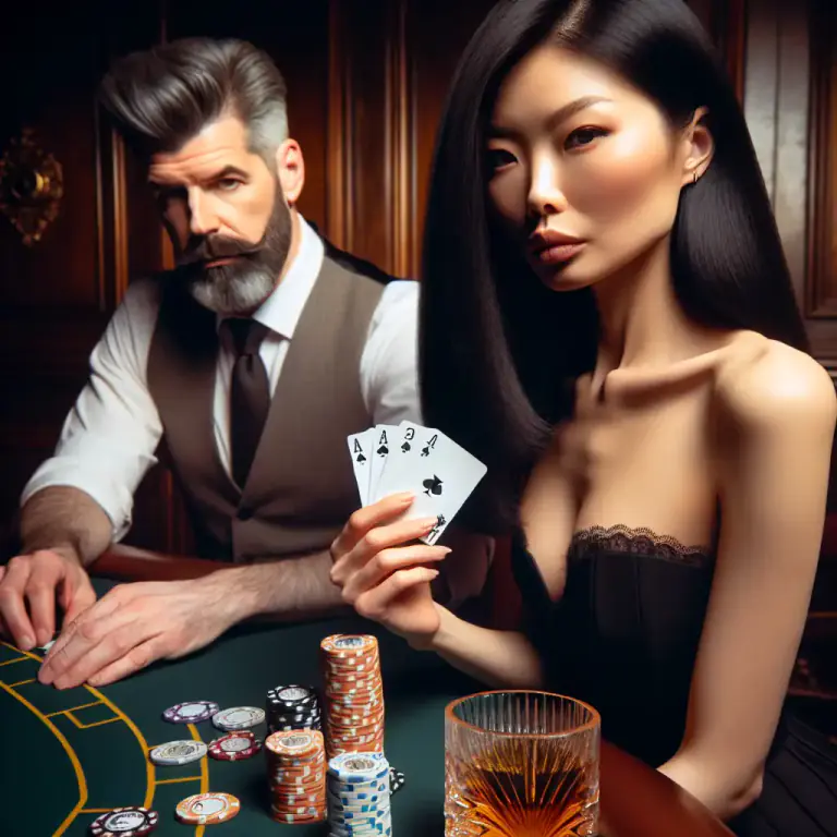 Visual representation of "pontoon" - A card game, similar to Blackjack, played mainly in British casinos