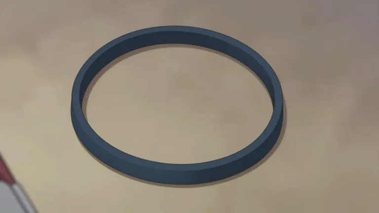 Visual representation of "loop" - A curved or circle shape where the end meets the beginning
