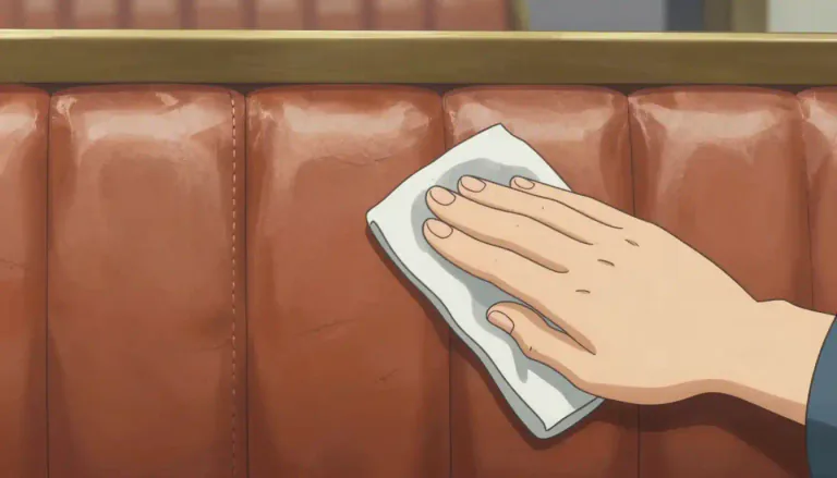 Visual representation of "leatherette" - A material made to look like leather but it is actually synthetic, often used in upholstery and clothing.