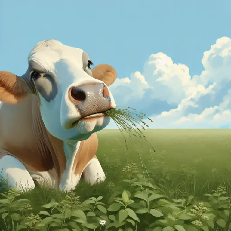 Visual representation of "ruminant" - Relating to animals that chew the cud.