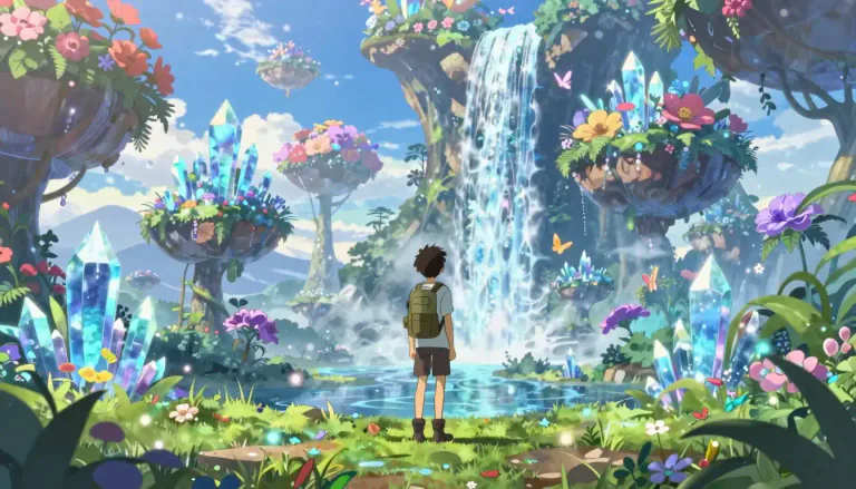 Visual representation of "wonderland" - A place filled with things that are beautiful, impressive, or surprising