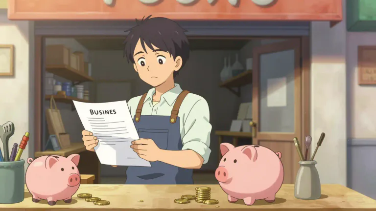 Visual representation of "entrepreneur" - A person who starts a business or other organization on his/her own, accepting financial risks and the challenge of being responsible for the company's success.