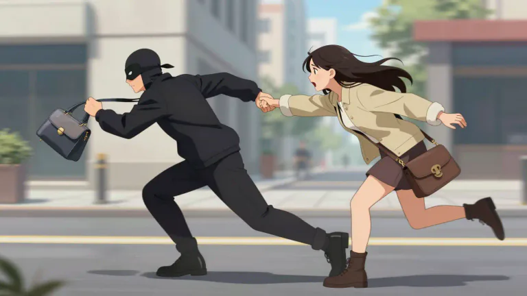 Visual representation of "snatch at" - To suddenly grasp or seize something quickly.