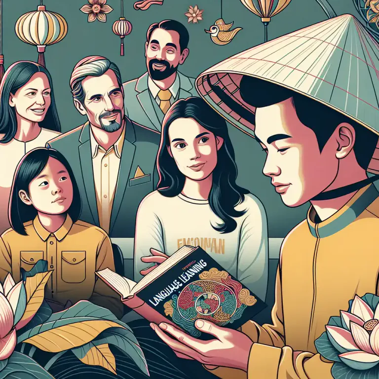 Visual representation of "vietnamese" - The language that is spoken in Vietnam