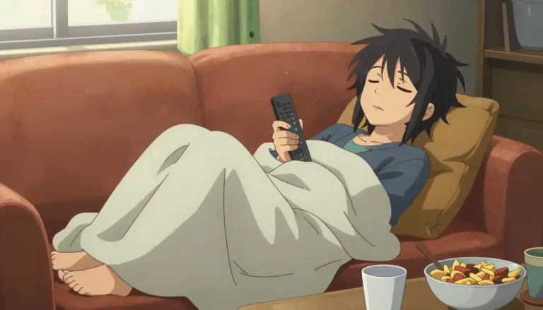 Visual representation of "indolent" - Not liking to work or be active, lazy
