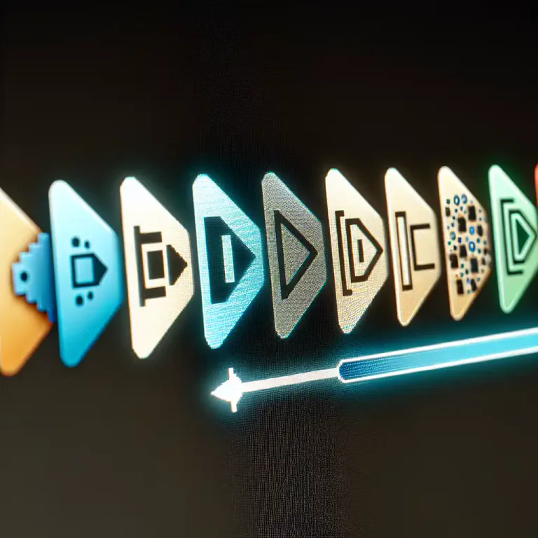 Visual representation of "append" - In computing, to add something at the end of a file or data.