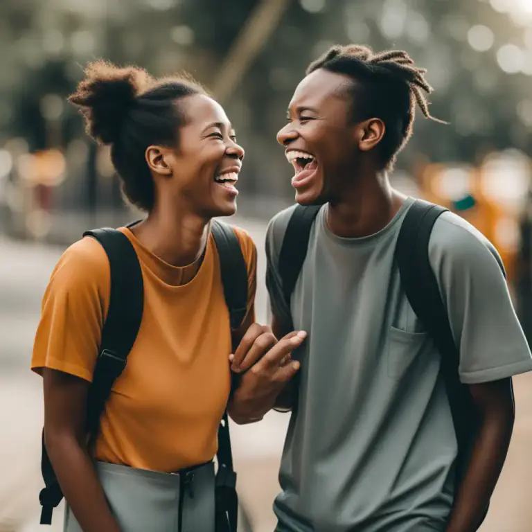Visual representation of "connect" - to create a relationship or feel an understanding between yourself and someone else