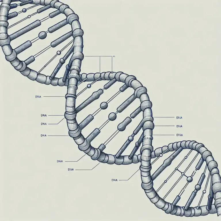 Visual representation of "palindrome" - A piece of DNA in which the sequence of nucleotides is identical with an inverted sequence in the complementary strand.
