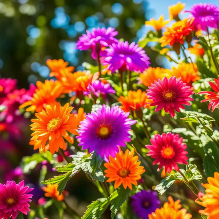 Visual representation of "peal" - To bloom or give off a bright color