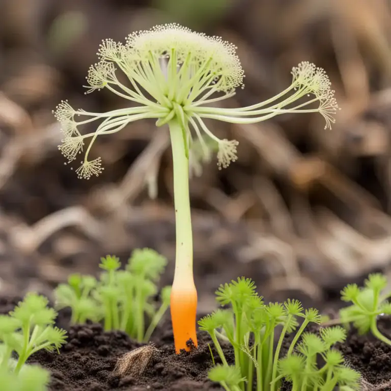 Visual representation of "biennial" - A plant that takes two years to grow from seed to fruition and die