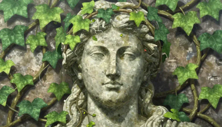 Visual representation of "wreathe" - To surround, cover, or adorn with or as if with a wreath or a similar decoration.