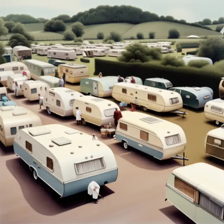 Visual representation of "traveller" - A person who belongs to a group of people who move from place to place, usually living in caravans.