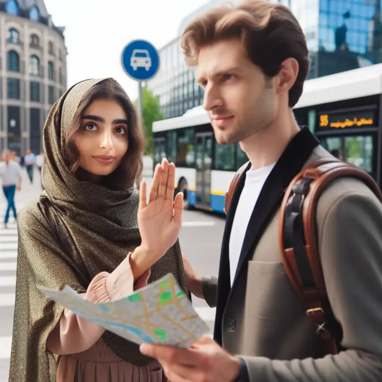 Visual representation of "excuse" - Used to get someone's attention politely, especially when you want to ask a question, interrupt or apologize.