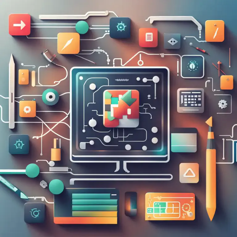 Visual representation of "all in one" - Involving all aspects or elements